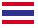 国旗：タイ